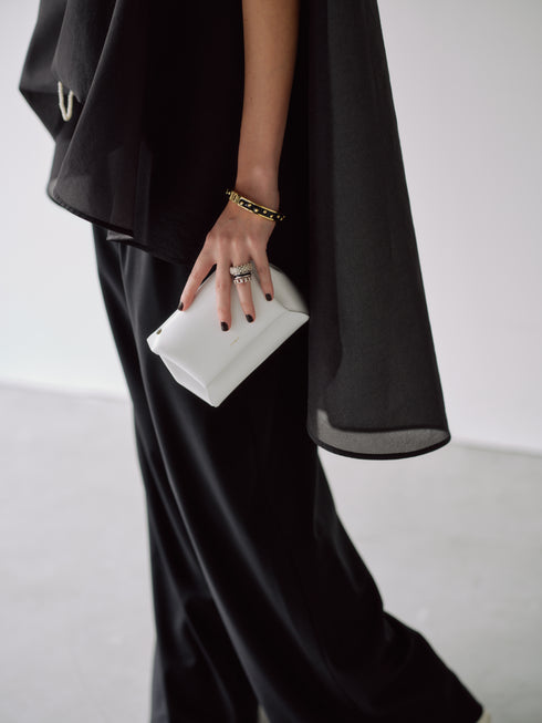 silk wool marvelt pants(予約商品)