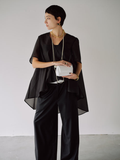 silk wool marvelt pants(予約商品)