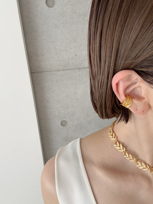 leaf earcuff