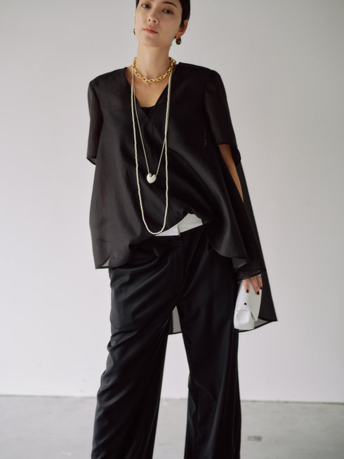 silk wool marvelt pants(予約商品)