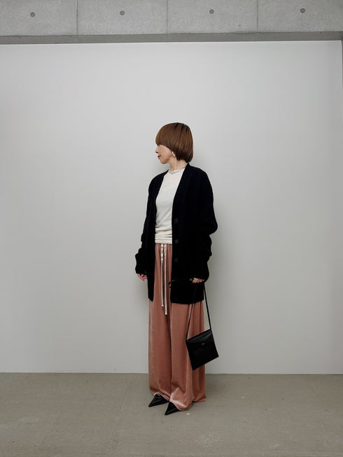 luxe knit 05 - wool cashmere long cardigan
