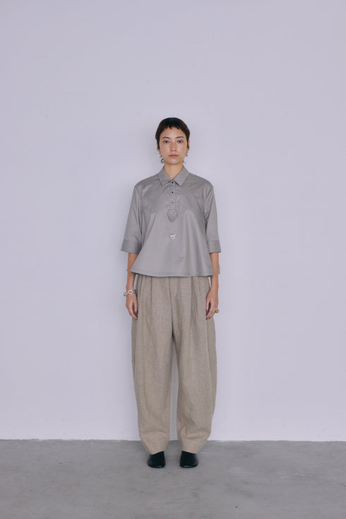 ✧ NEW ✧ rich linen lantern pants(予約商品)