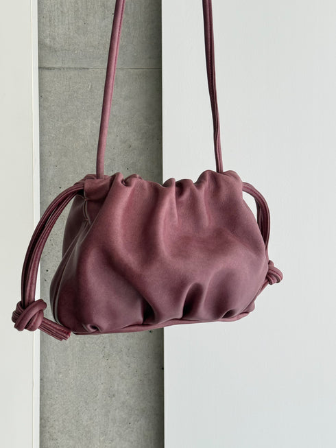 lamb leather shoulder bag