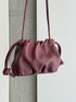 lamb leather shoulder bag