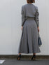 wrap pleats skirt(予約商品)