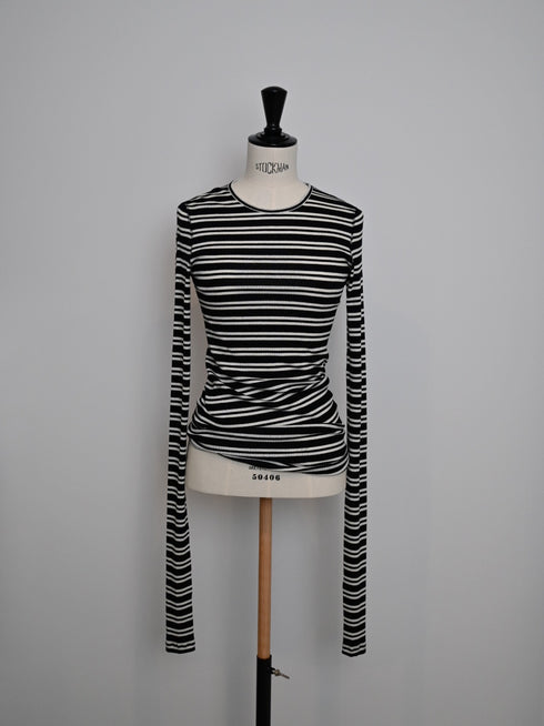 【basic line】All day long cutsew(cashmere &silk blend)(即納)