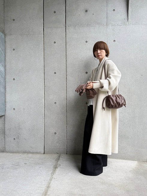 25Anna wool&cashmere river coat