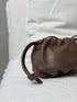 lamb leather shoulder bag