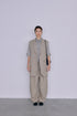 1017. rich linen jilet
