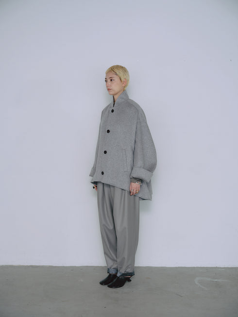 1210. smooth wool tuck pants(予約商品)