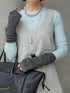 1217. light cashmere open-tip mittens(予約商品)