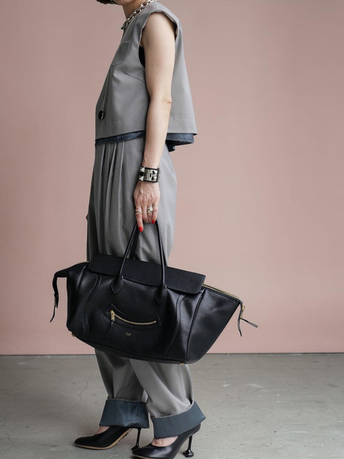 1209. smooth wool vest top(予約商品)