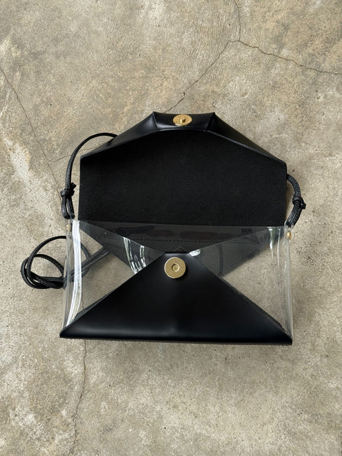 ORIGAMI- clear shoulder