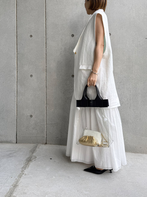 ✧ NEW ✧ rich linen jilet(予約商品)