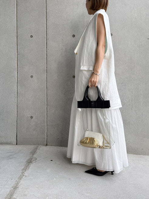 1017. rich linen jilet