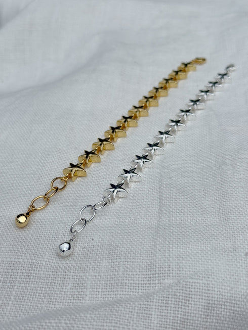 ✧ NEW ✧ star chain bracelet