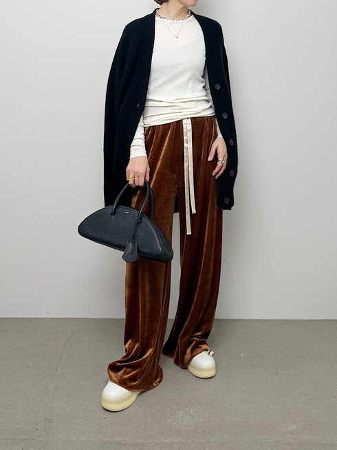 luxe knit 05 - wool cashmere long cardigan