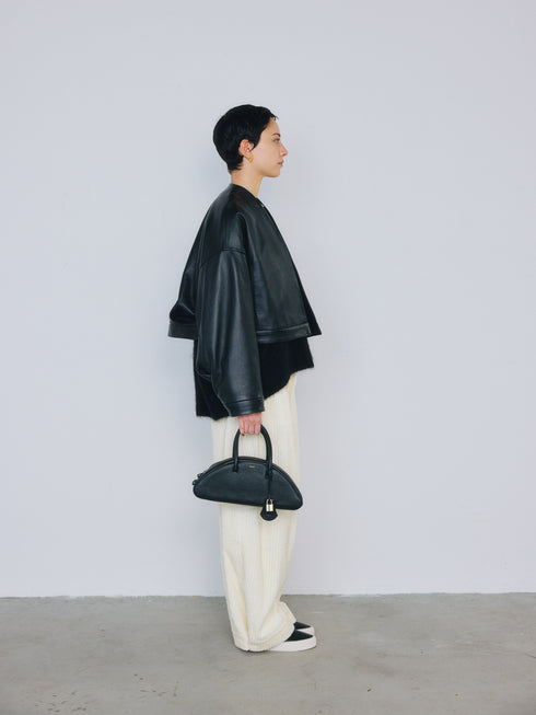 Entrefino lamb leather jacket