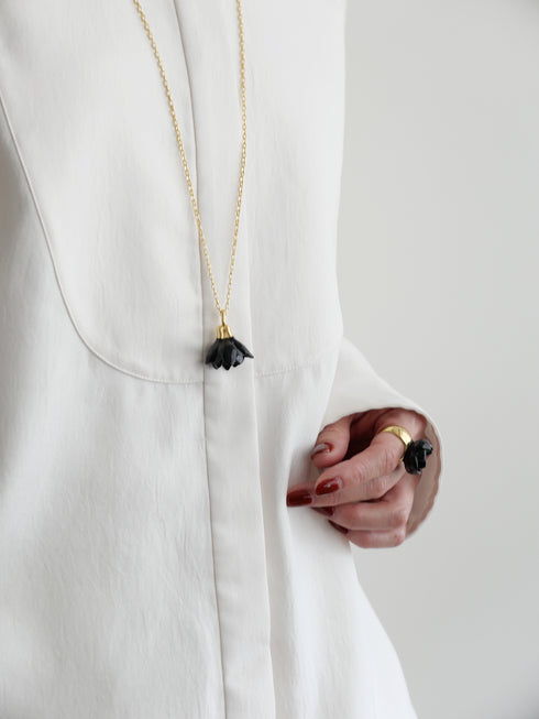 "NEW" mokuren necklace (先行予約販売)