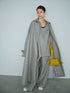 3piece - flannel wrap coat