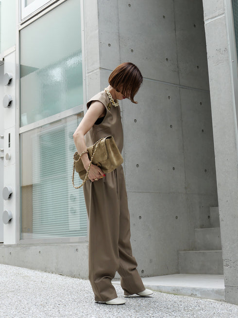1209. smooth wool vest top(予約商品)