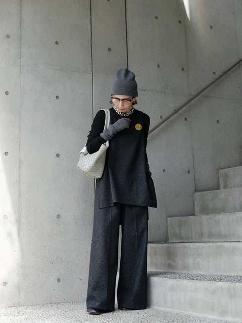 1211. soft wool tank vest(予約商品)
