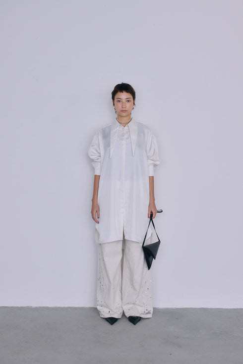 silky drape shirt(予約商品)