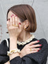 1224. jacquard form peplum top(先行予約)