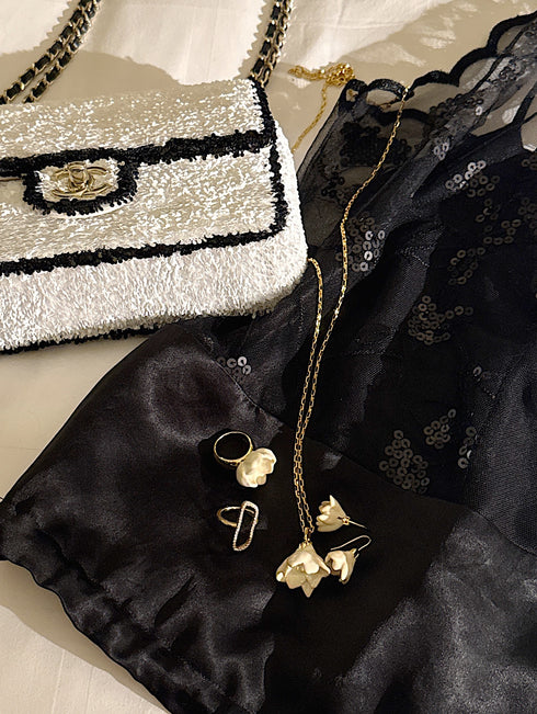 "NEW" mokuren necklace (先行予約販売)