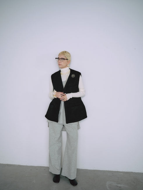 1212. soft wool easy pants(予約商品)