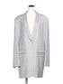 1052. silk wool shawl collar jacket