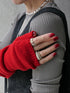 1217. light cashmere open-tip mittens(予約商品)