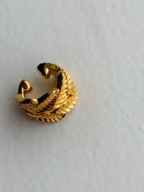 leaf earcuff