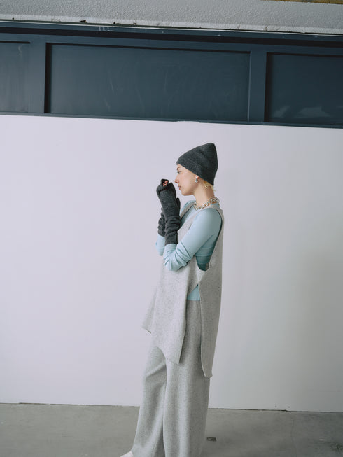 1211. soft wool tank vest(予約商品)