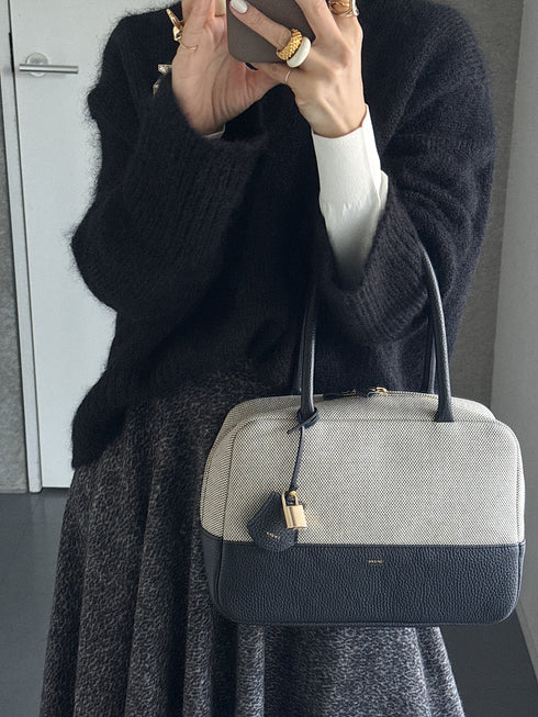 ✧ NEW ✧ Grain&Leather-square boston(予約商品)