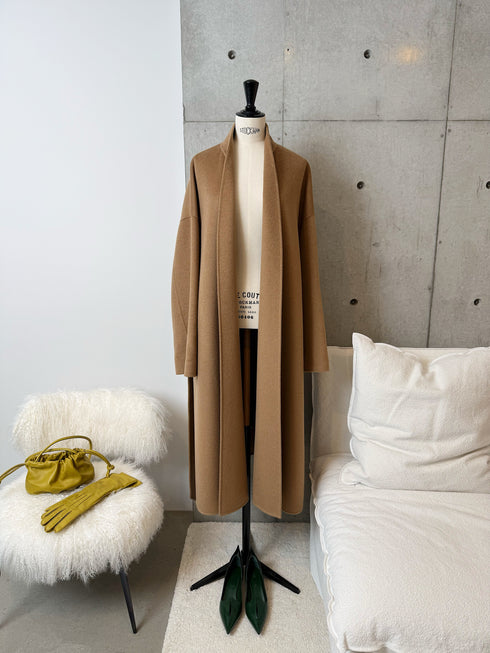 25Anna wool&cashmere river coat