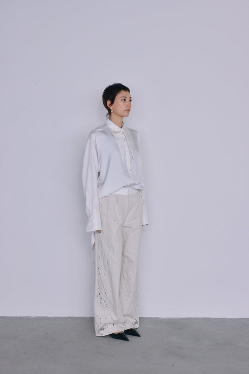 silky drape shirt(予約商品)