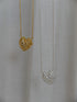 230. peekaboo heart necklace