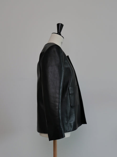 1205. Entrefino lamb leather jacket 02(予約商品)