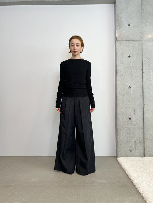 【basic line】All day long cutsew(cashmere &silk blend)(即納)