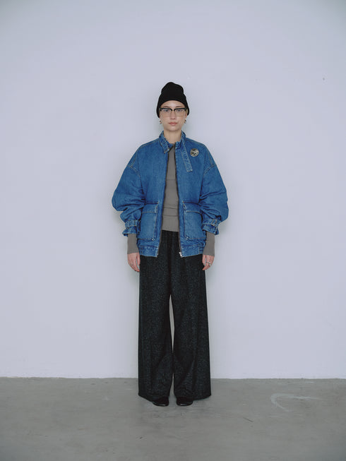 1204. belted denim jacket(予約商品)