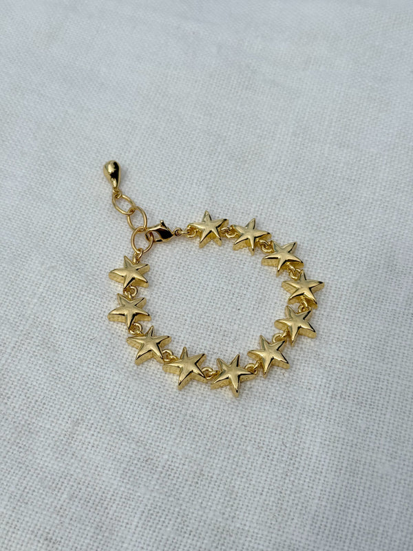✧ NEW ✧ star chain bracelet