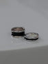 15. silver bobbin † black