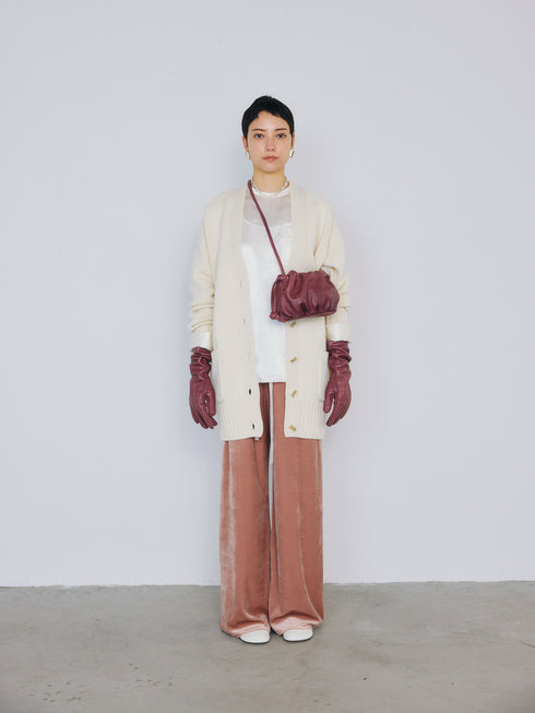 luxe knit 05 - wool cashmere long cardigan