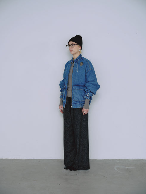 1204. belted denim jacket(予約商品)