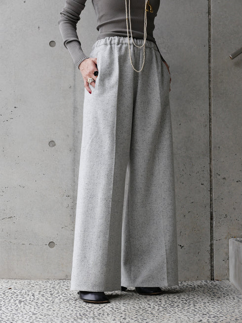 1212. soft wool easy pants(予約商品)