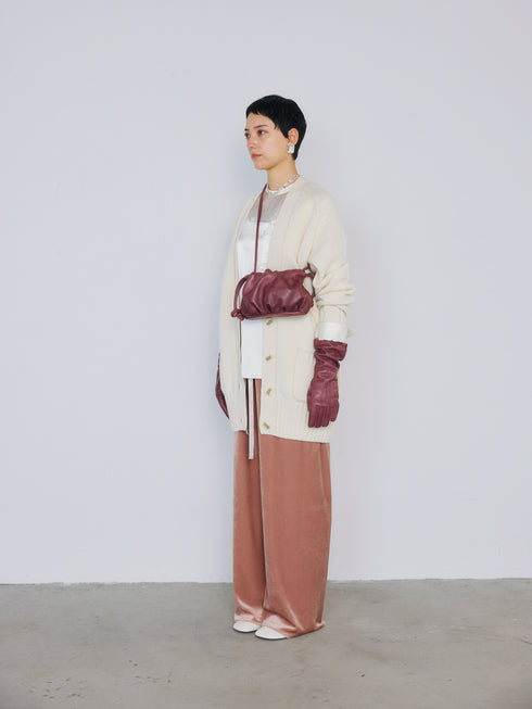luxe knit 05 - wool cashmere long cardigan