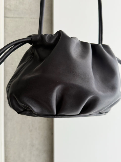 lamb leather shoulder bag