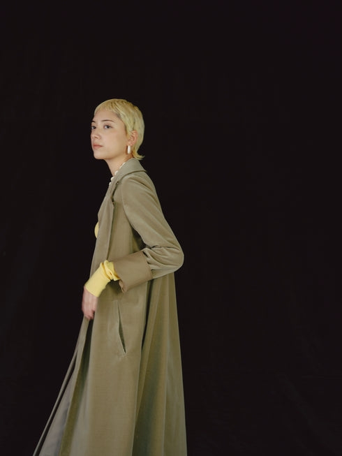 1202. quiet velvet coat(予約商品)