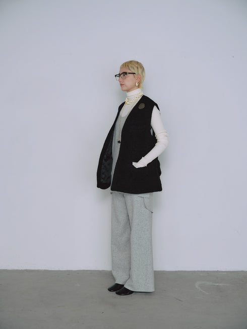 1203. back belt volume vest(予約商品)
